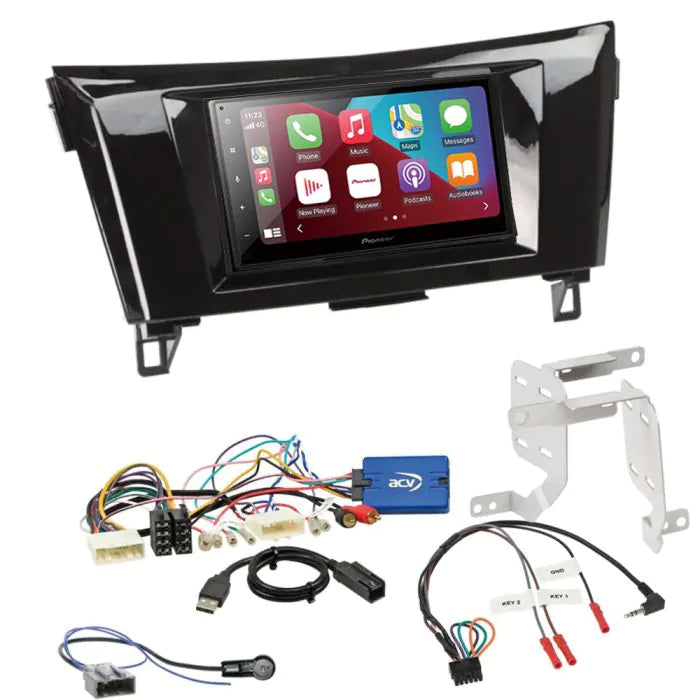 Pioneer SPH-DA160DAB - 6.8” CarPlay Android Stereo Upgrade for Nissan X-Trail (T32) 2014-2017