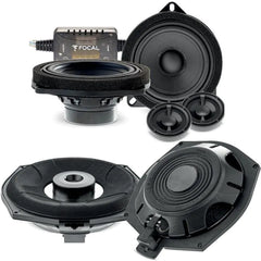 Focal BMW Models 2-Way Component Replacement Speakers & Underseat Subwoofer