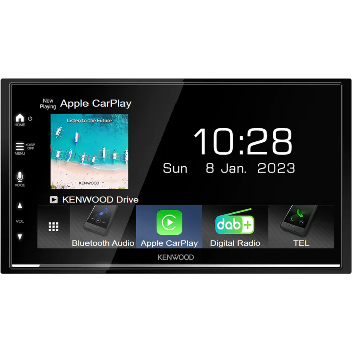 Kenwood DMX7722DABS - 6.8" CarPlay™ & Android Auto USB Mirroring DAB+ Bluetooth Screen