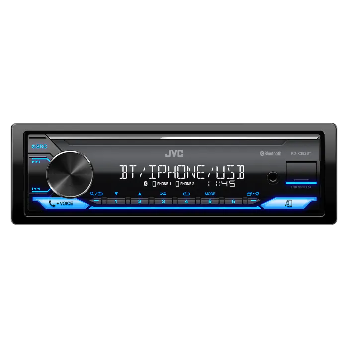 JVC KD-X382BT - Digital Media Receiver Bluetooth® USB Tuner Car Stereo