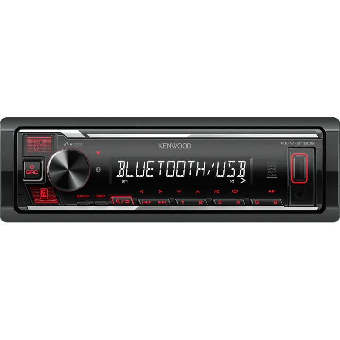 Kenwood KMM-BT209 - Digital Media Receiver Dual Phone Bluetooth Stereo