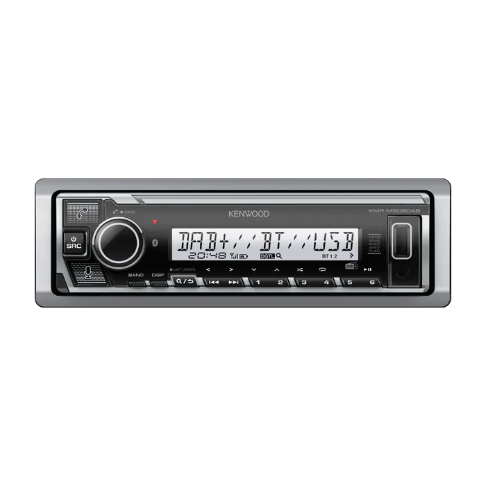 Kenwood KMR-M508DAB - Marine Digital Media Receiver Bluetooth DAB Stereo Alexa Ready