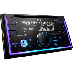 JVC KW-DB95BT - CD MP3 Bluetooth DAB+ Car Stereo Tuner Alexa Ready Stereo