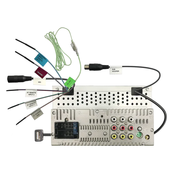 Kenwood DMX129DAB - 6.8" Mechless Android Mirroring DAB Bluetooth USB Car Stereo