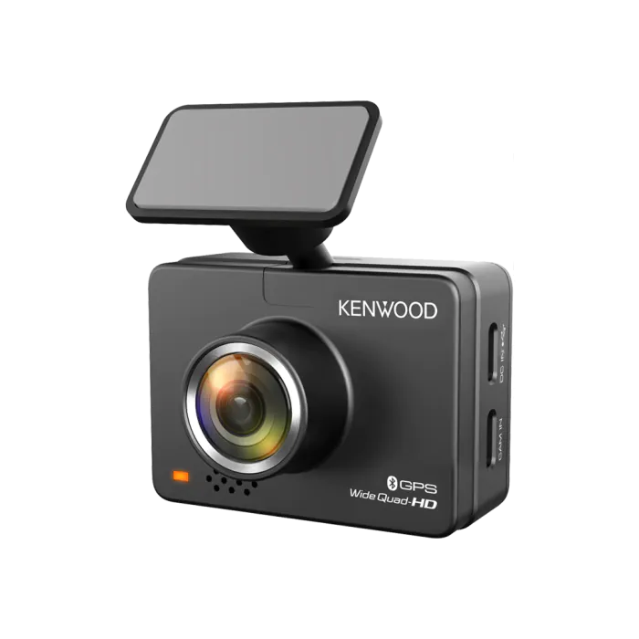 Kenwood DRV-A510W - Dash Camera with 2.0" LCD 2K Front & HD Rear Camera Recording & Wireless Link with 20GB SD & Hardwire Kit