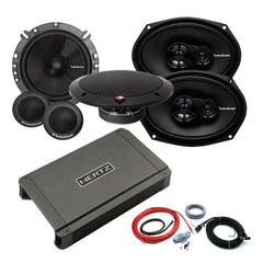 Hertz 4 Channel Amplifier 16.5cm Components & 6x9 3-Way Speakers Deal