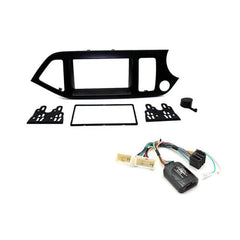 Connects2 CTKKI25 KIA Picanto 2011-2017 Complete Double Din Stereo Fitting Kit