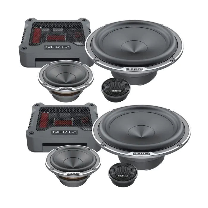 Hertz MILLE MPK 163.3 PRO - 3-Way Component Car Speakers