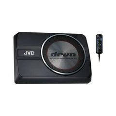 JVC CW-DRA8 - 20cm (8'') Compact Powered Underseat Subwoofer 250W
