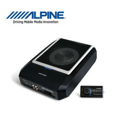 Alpine PWD-X5 - Active 8" Powered Subwoofer Slimline 4 Ch DSP Amp