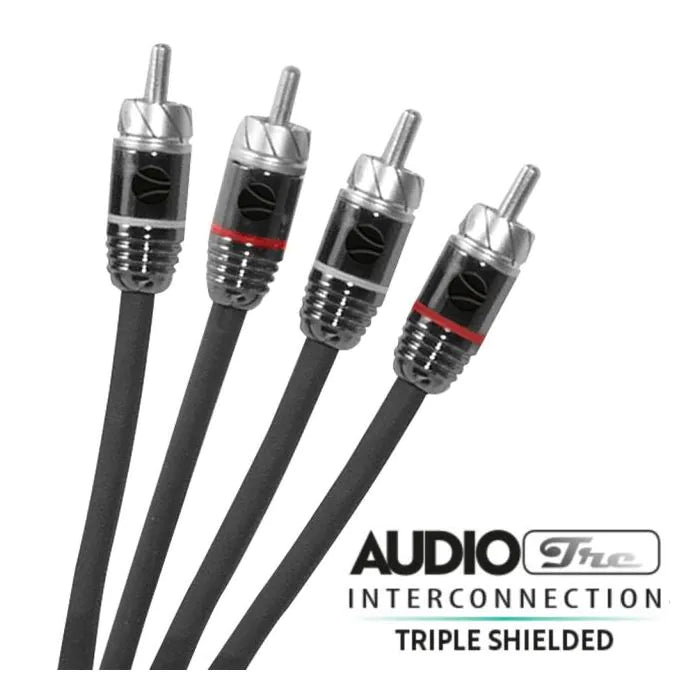 Phonocar 6037 - Audio TRE Triple Shielded 5m 4Ch RCA Cable
