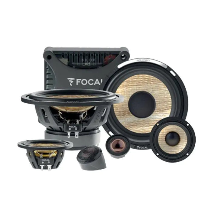 Focal PS165-F3E - Flax EVO 6.5" 3-Way Car Component Speaker 320W