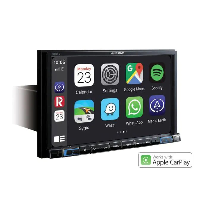 Alpine X803D-U - 8” Touch Screen Sat Nav with Apple CarPlay Android Auto