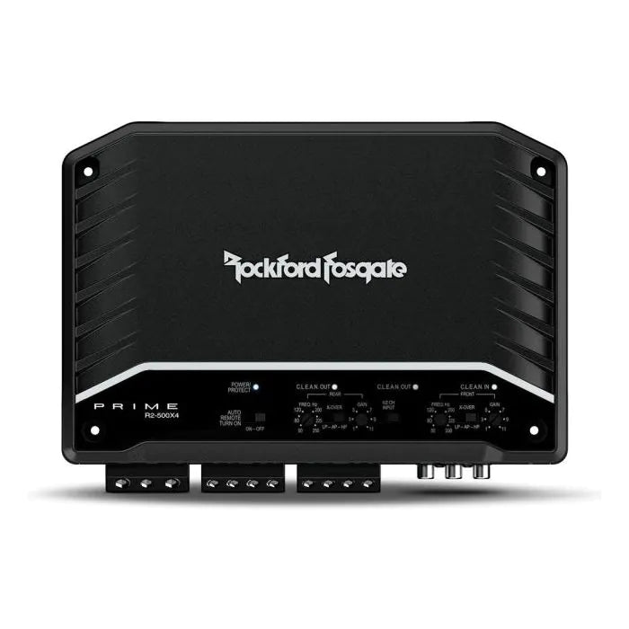 Rockford Fosgate Prime R2-500X4 - 4 Channel Bridgeable Car Amplifier 500W