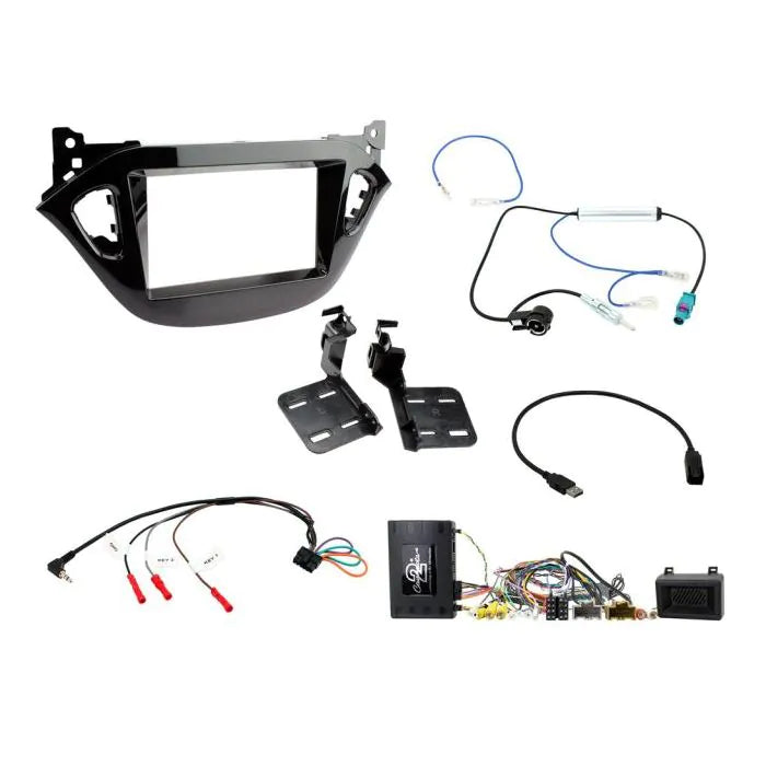 Connects2 CTKVX43 - Vauxhall Corsa E Complete Double Din Stereo Fitting Kit