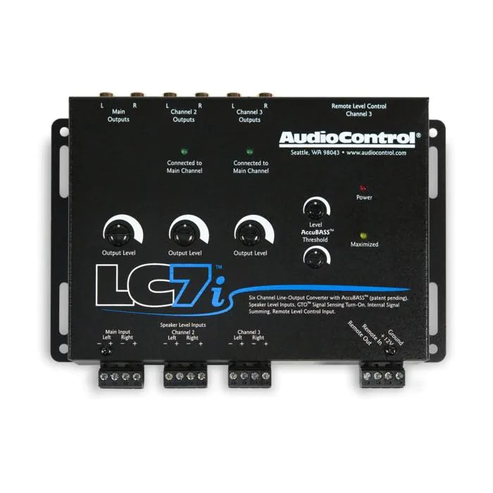 AudioControl LC7i - 6 Channel Line Output with ACCU Bass