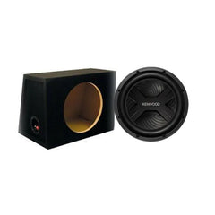 Kenwood KFC-PS3017W - 12" Subwoofer with 12" Bass Box Enclosure