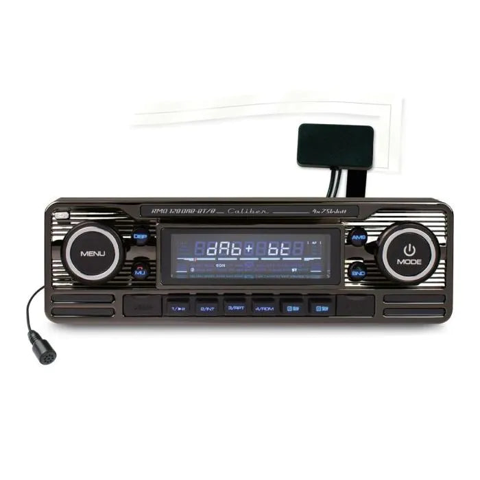 Calibar RMD120DAB-BT/B - Classic Retro BLUETOOTH DAB MP3 USB AUX Stereo