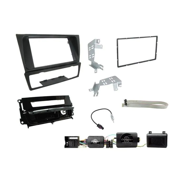 Connects2 CTKBM13 - BMW 3 Series E90/E91/E92/E93 Complete Double Din Fitting Kit