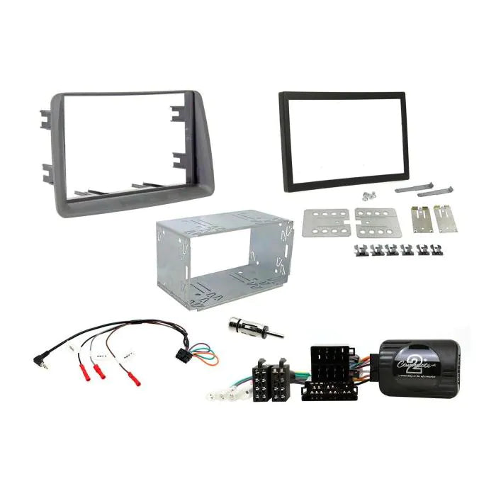 Connects2 CTKFT19 Fiat Panda 2003-2012 Complete Double Din Stereo Fitting Kit