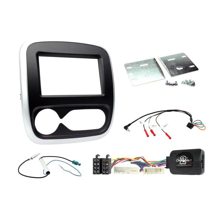 Connects2 CTKFT24 - Fiat Talento 2017> Complete Double Din Stereo Fitting Kit