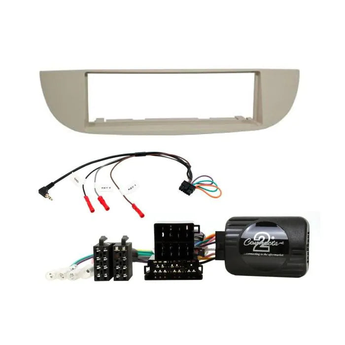 Connects2 CTKFT26 Fiat 500 2007-2015 Complete Single Din Stereo Fitting Kit