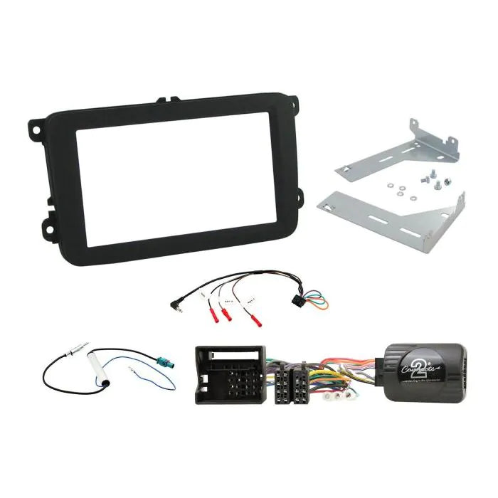 Connects2 CTKVW18 VW EOS Golf Tiguan Complete Double Din Fitting Kit