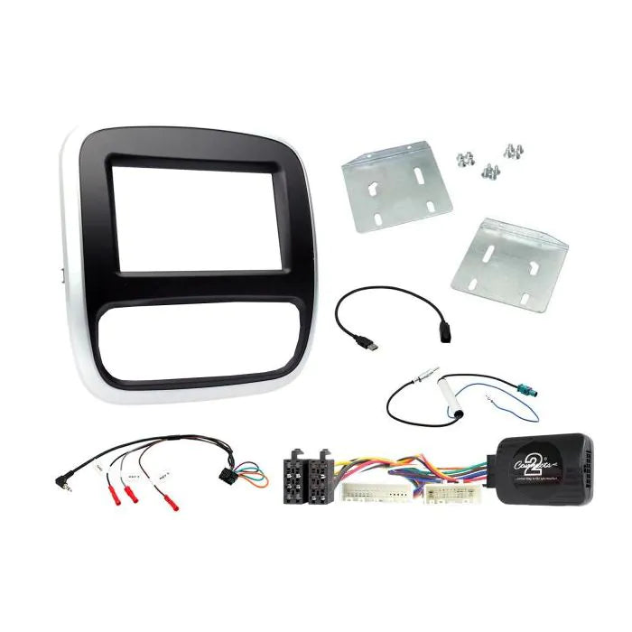 Connects2 Vauxhall Vivaro X82 2014> Complete Double Din Stereo Fitting