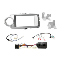 Connects2 CTKTY09 - Toyota Yaris 2011-2017 Complete Double Din Stereo Fitting Kit