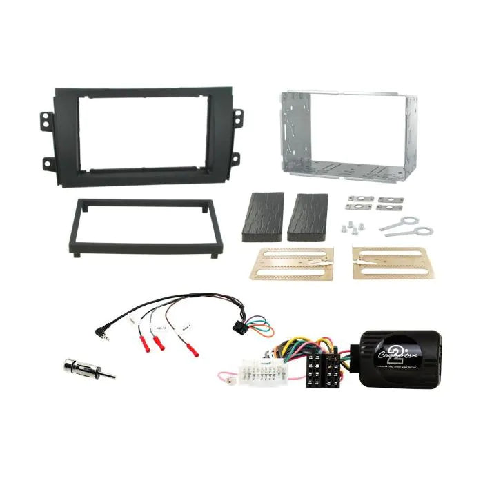 Connects2 CTKSZ05 Suzuki SX4 2006-2014 Complete Double Din Stereo Fitting Kit
