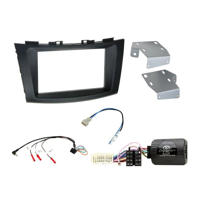 Connects2 CTKSZ09 Suzuki Swift 2011-2017 Complete Double Din Stereo Fitting Kit