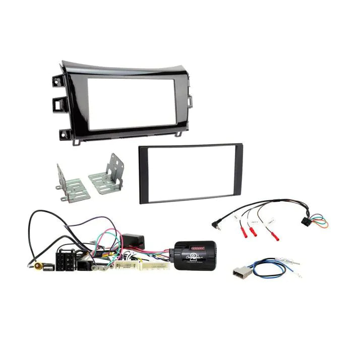 Connects2 CTKNS10 - Nissan Navara 2015> Complete Double Din Fitting Kit