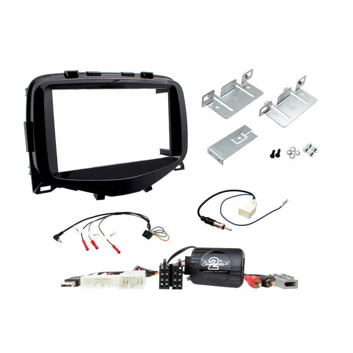 Connects2 CTKPE07 Peugeot 108 2014-2021 Complete Double Din Stereo Fitting Kit