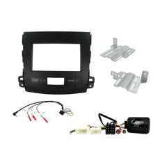 Connects2 Mitsubishi Outlander 2010-2013 Complete Double Din Stereo Fitting Kit