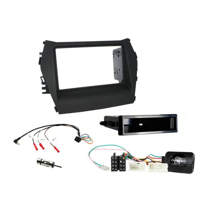 Connects2 Hyundai Santa Fe 2013-2018 Complete Single/Double Din Stereo Fitting Kit
