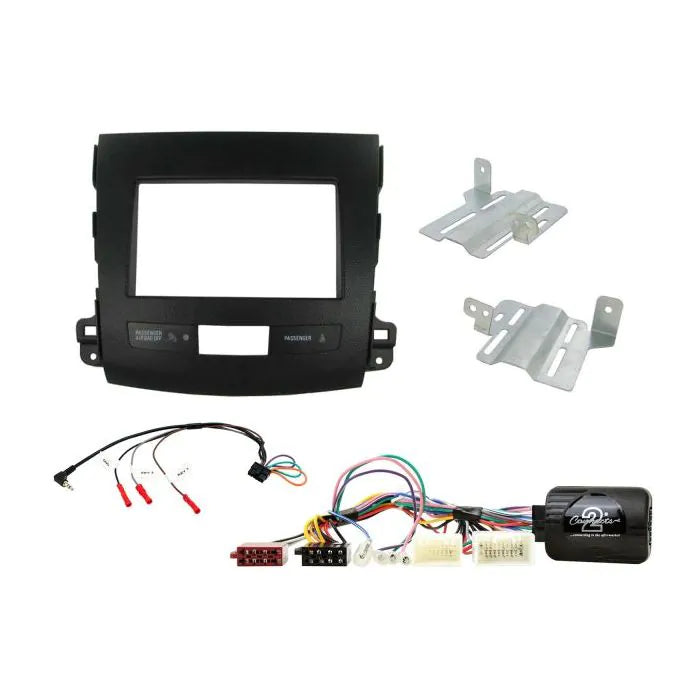 Connects2 Mitsubishi Outlander 2007-2013 Complete Double Din Stereo Fitting Kit