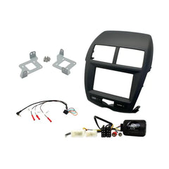 Connects2 Mitsubishi ASX 2010-2014 CompleteDouble Din Stereo Fitting Kit