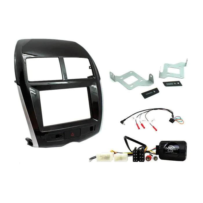 Connects2 CTKMT10 - Mitsubishi ASX 2014> Complete Double Din Stereo Fitting Kit