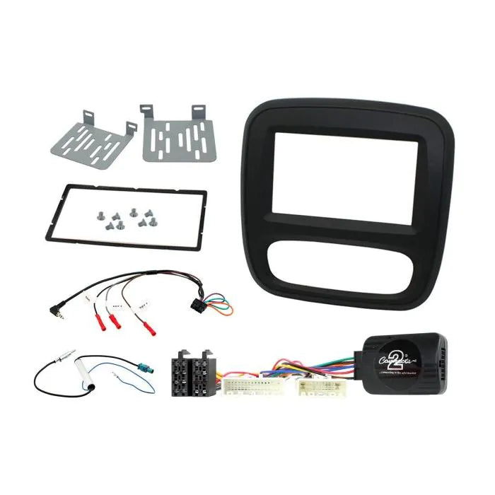 Connects2 CTKRT06 - Renault Trafic 2014-2017 Complete Double Din Stereo Fitting Kit