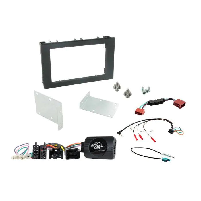 Connects2 CTKSA01 SAAB 9-3 2008-2014 Complete Double Din Stereo Fitting Kit