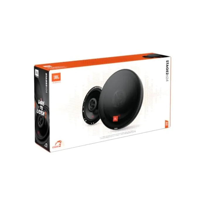 JBL STAGE2 624 - 6.5" 2-Way Coaxial Speakers 480W Total Power