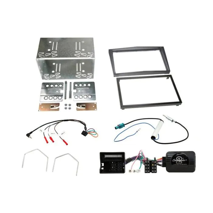 Connects2 Vauxhall Astra H Corsa D Zafira B Complete Double Din Stereo Fitting Kit