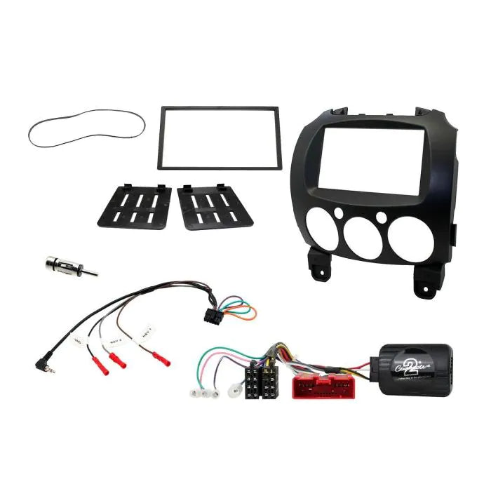 Connects2 CTKMZ08 - Mazda 2 2008-2014 Complete Double Din Stereo Fitting Kit