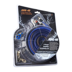 Powerbass AWK-40 - Heavy Duty 4 Gauge CCA Wiring Kit