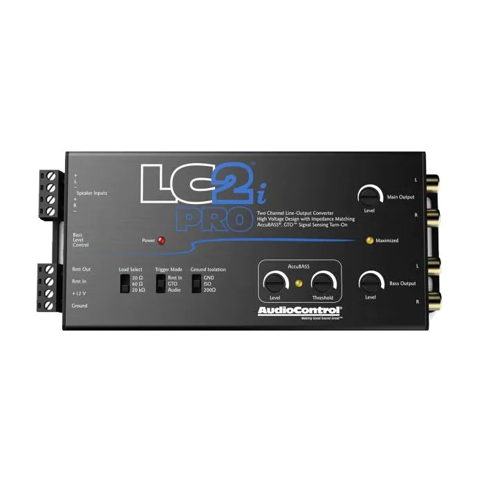 AudioControl LC2i PRO - 2 Channel Line Output Convertor + AccuBass
