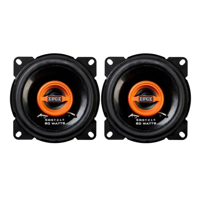 Edge EDST214-E6 - 4" 10cm 2-Way Coaxial Car Speakers
