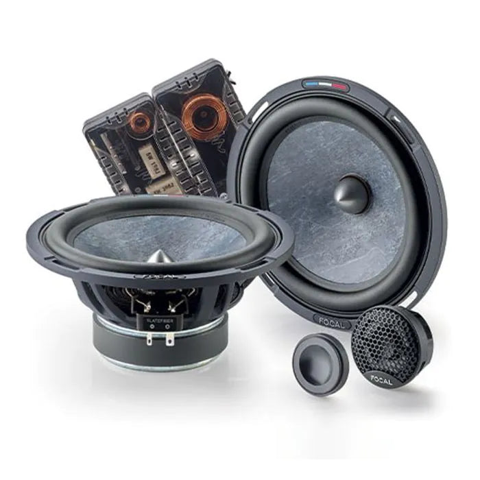 Focal PS 165 SF - 6.5" Slate Fiber Cone 2-Way Component Speakers