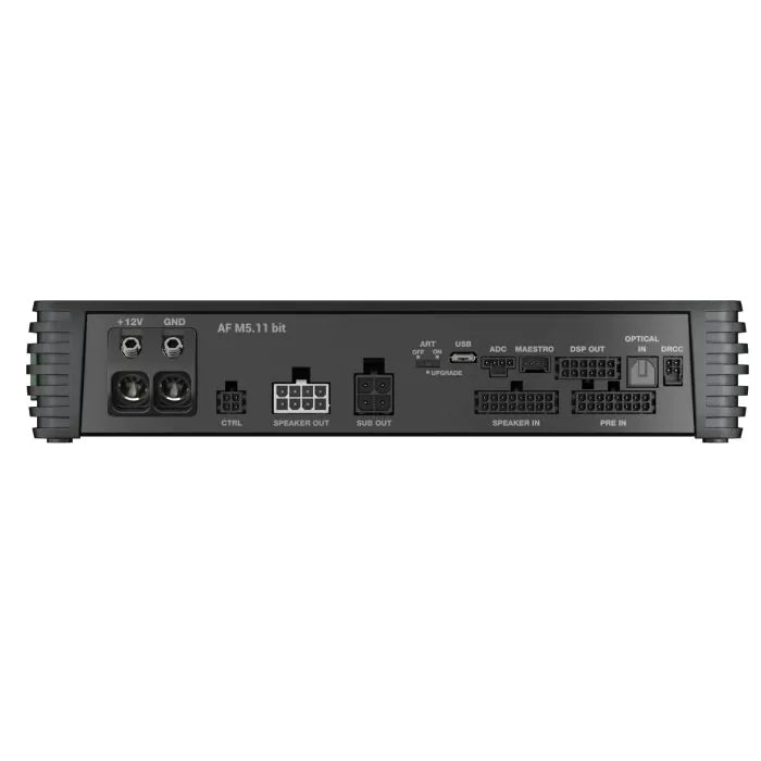Audison Forza AF M5.11 Bit DSP Amplifier | 1200 W | 11 CH DSP + 4 x 150 W @ 2 ohm + 1 x 600 W @ 2 ohm | D-class Fully Bridgeable