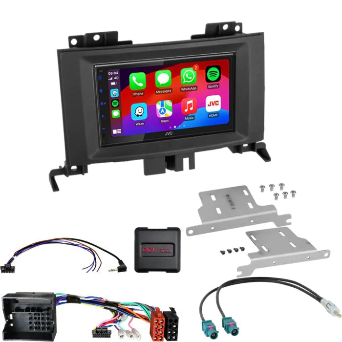 JVC KW-M595DBT - 6.8” CarPlay Android Stereo Upgrade for Mercedes Sprinter (W906)
