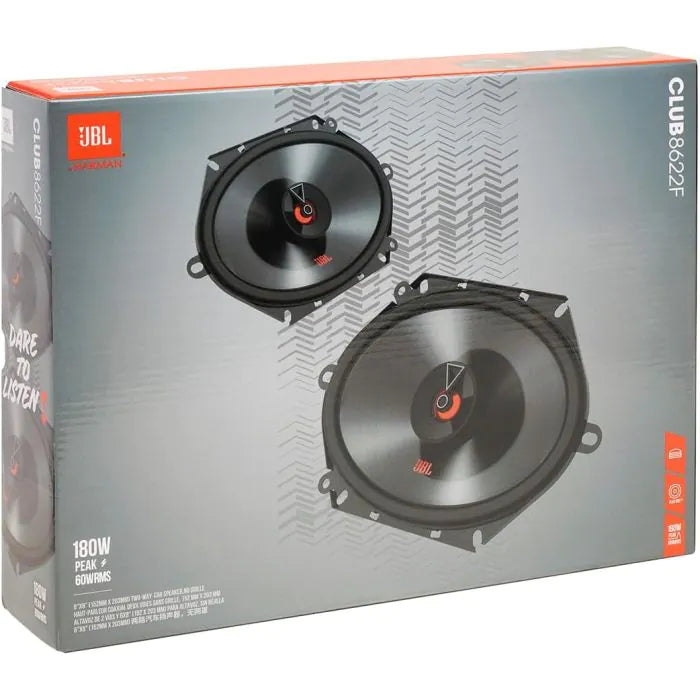 JBL Club 8622F - Club Series 6"x 8" 2-Way Car Speakers